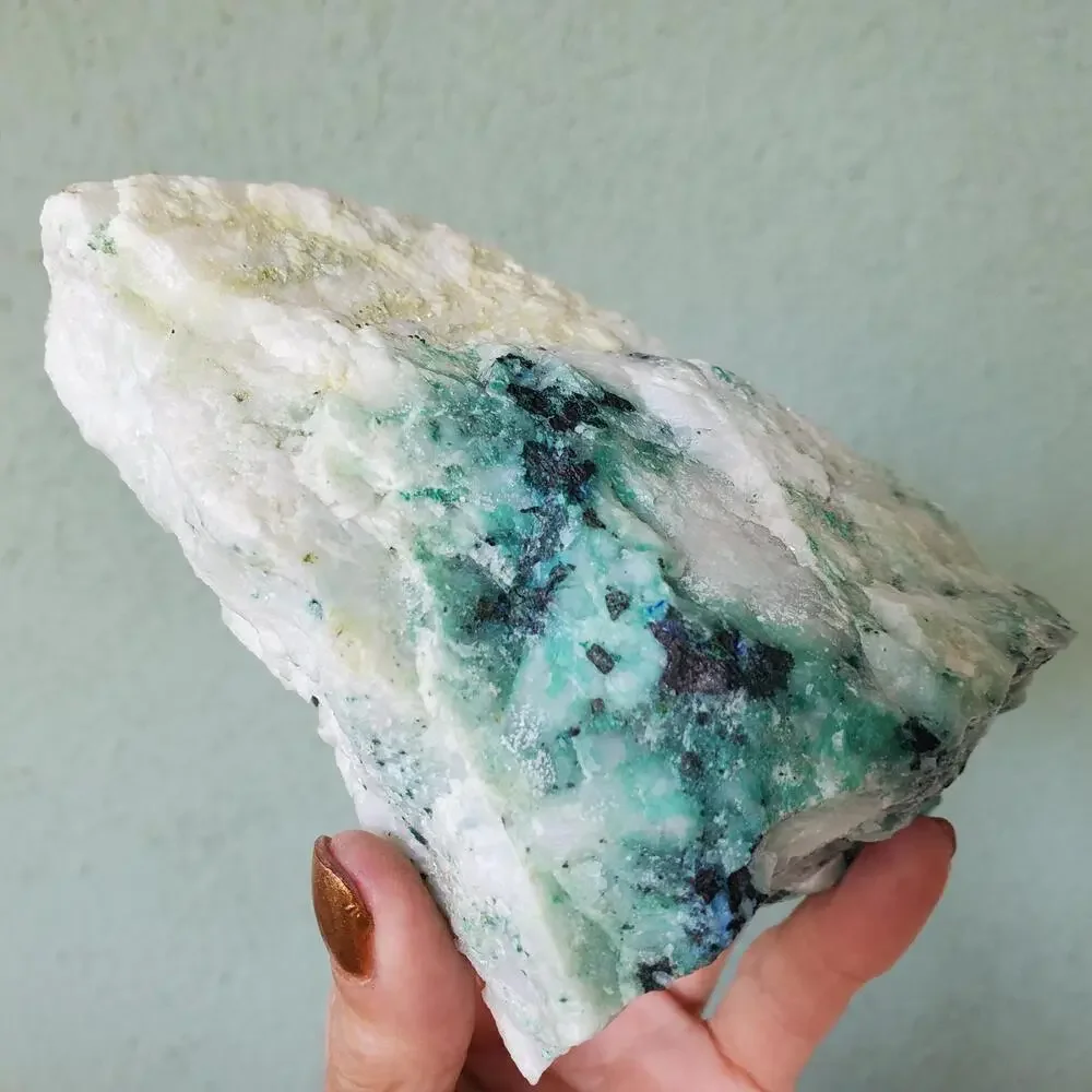 Phoenix Chrysocolla Crystal Stone Raw Specimen 728 grams